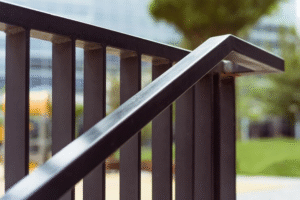Modern Railing Design for Roof