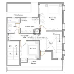 Duplex House Floor Plans