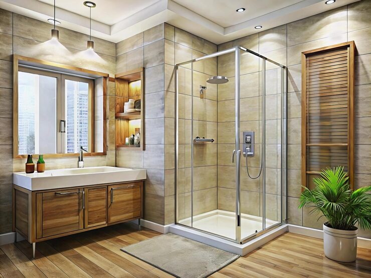 Bathroom Glass Shower