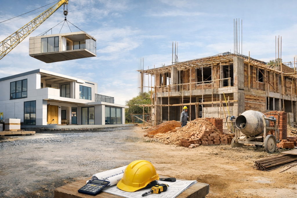 Prefab vs. Traditional Construction Cost
