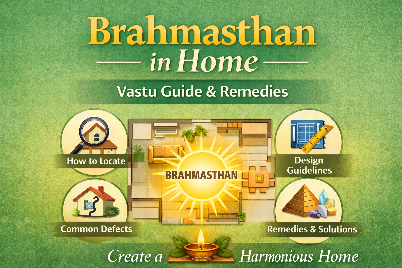 Brahmasthan in a Home