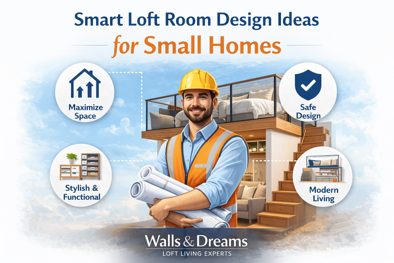 Smart Loft Room Design Ideas