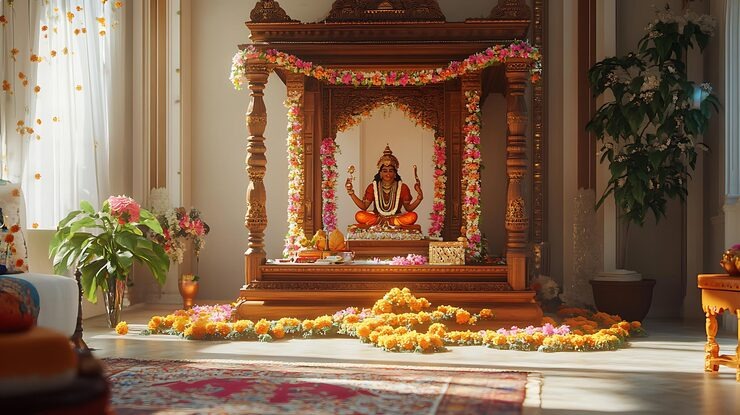 Kubera Corner in House