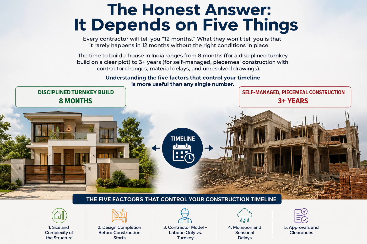 Honest Answer It Depends on Five Things