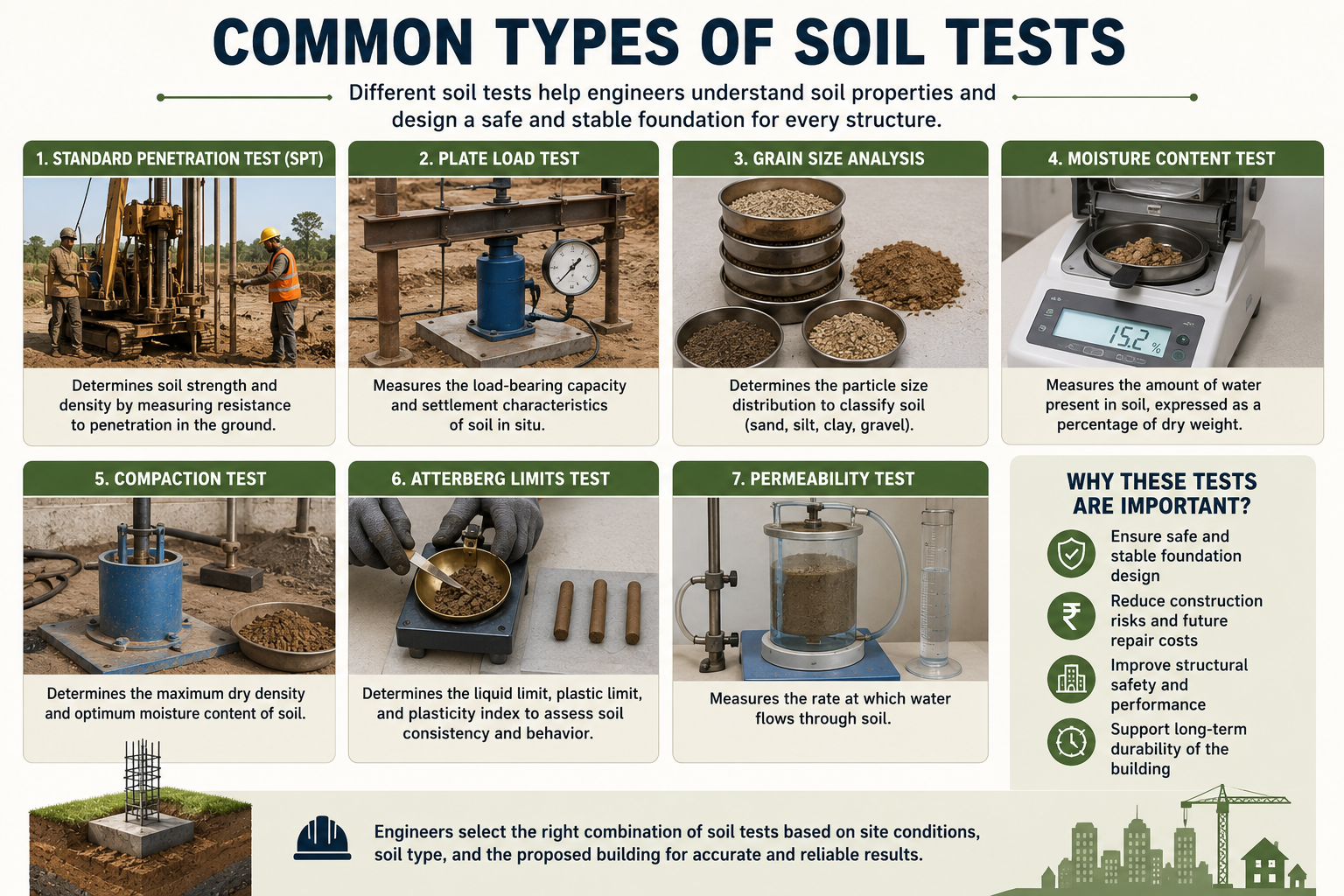 Common Types of Soil Tests