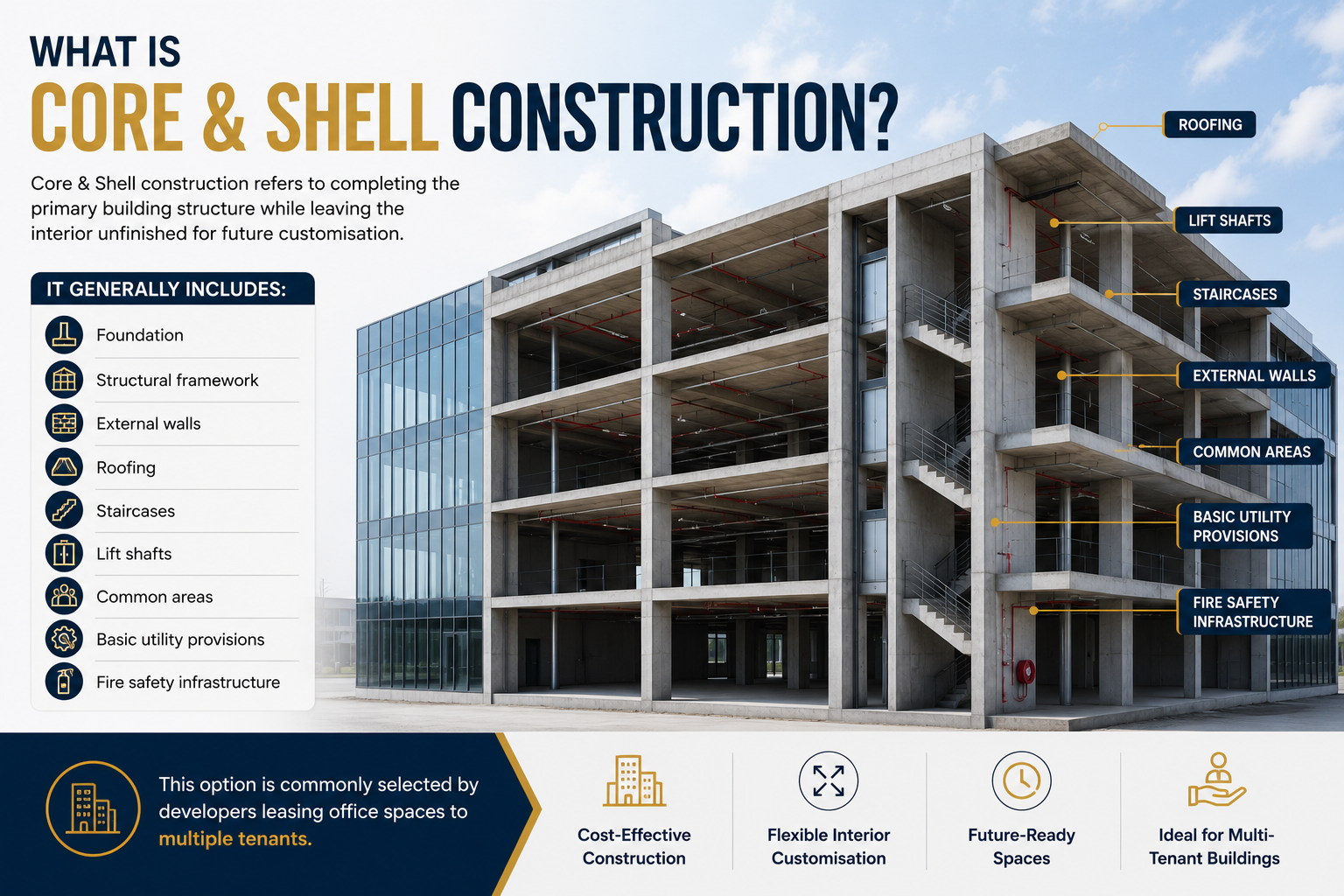 Core & Shell Construction