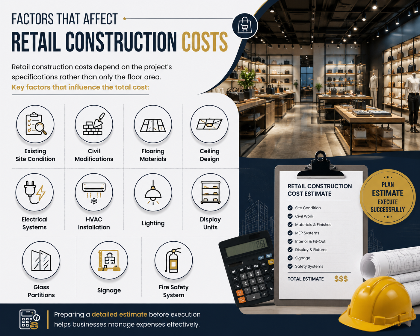 Factors That Affect Retail Construction Costs