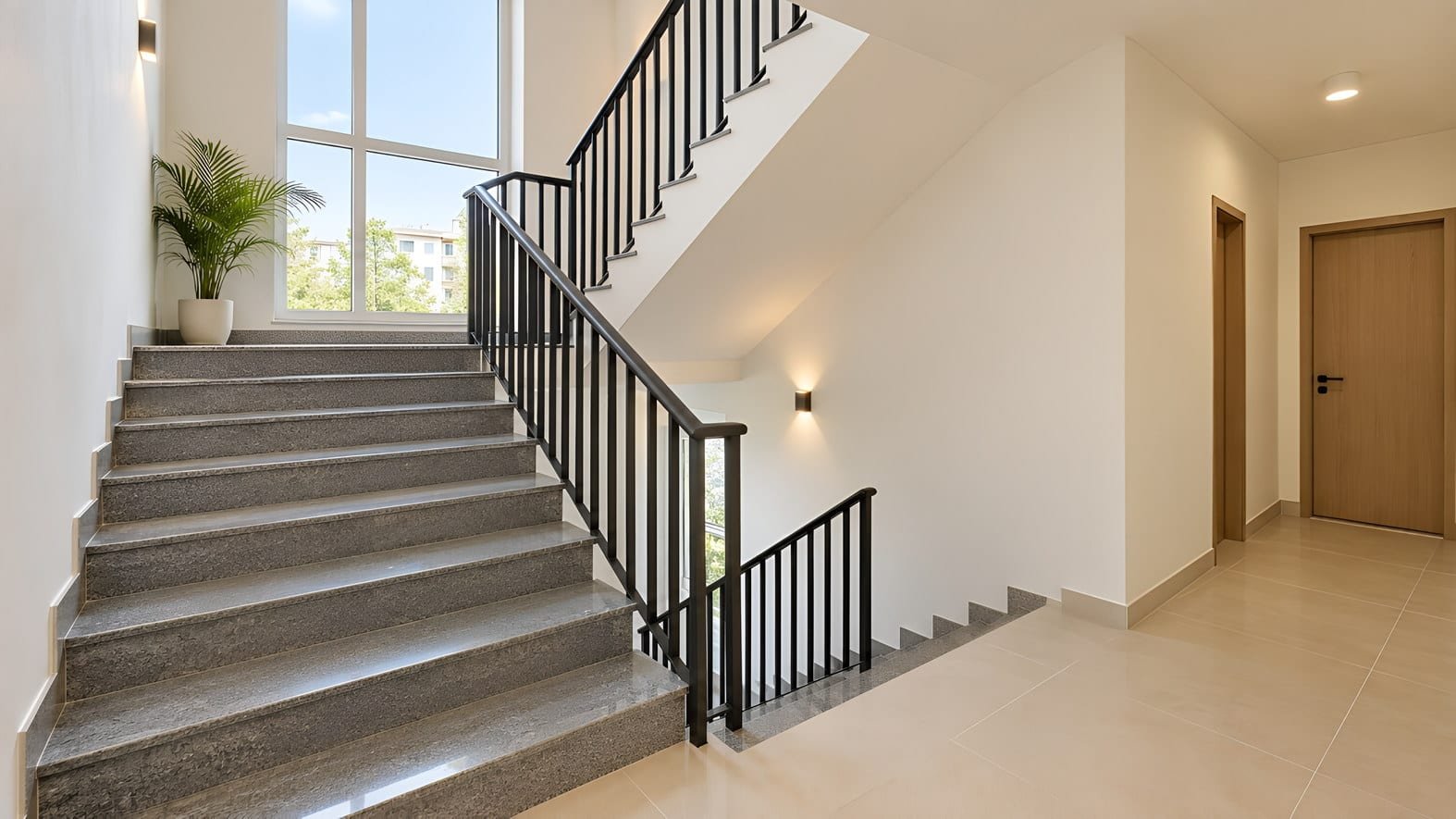 Stairs & Terrace render