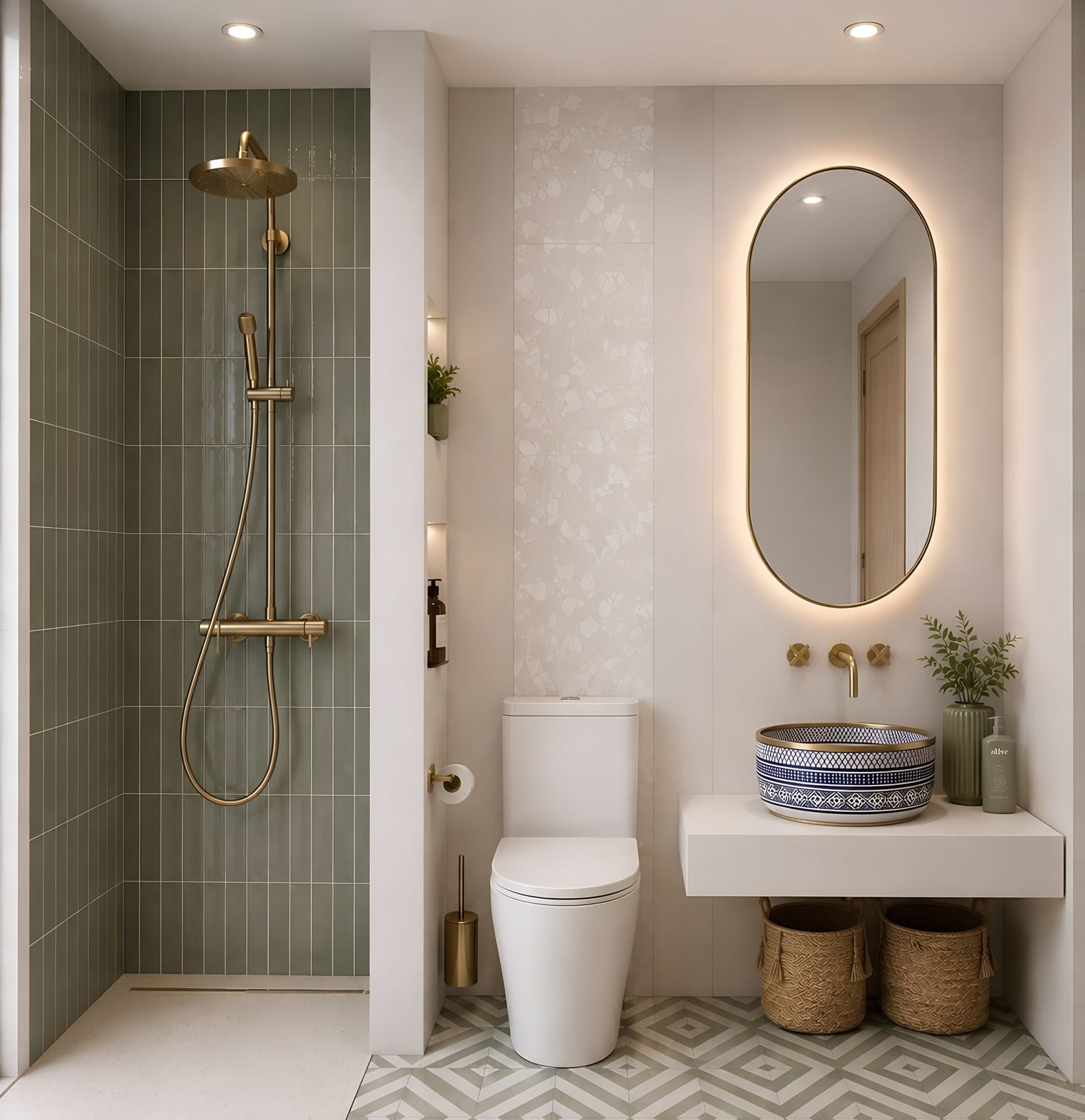 Washroom render